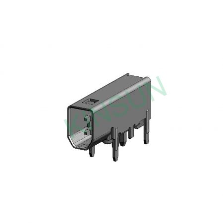 Connecteur SPE - Le connecteur de montage PCB SPE (Ethernet à paire unique) à angle droit